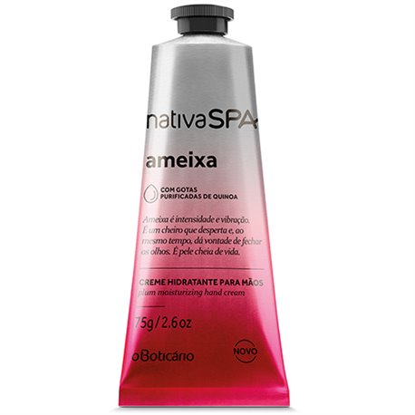 O Boticario Nativa SPA Creme Para Maos Ameixa 75g