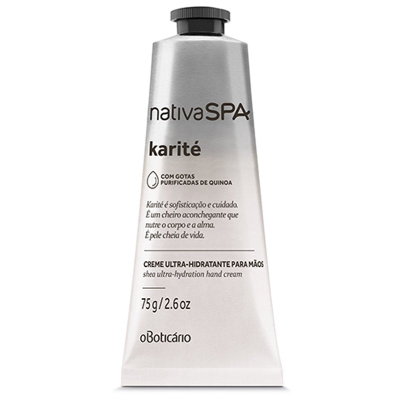 O Boticario Nativa SPA Creme Para Maos Karite 75g